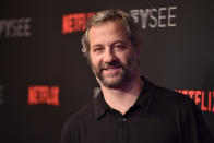 <p>Apatow is another male in the industry who has spoken out, denouncing Weinstein’s alleged actions. “What Harvey Weinstein did was abhorrent. He admits he did it. Why should anyone be silent in their disgust and support for his victims?” he tweeted. (Photo: Alberto E. Rodriguez/Getty Images) </p>