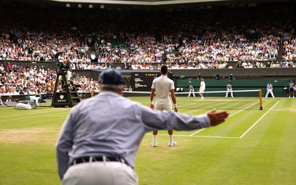 Wimbledon will not use line judges in 2025 (Getty Images)