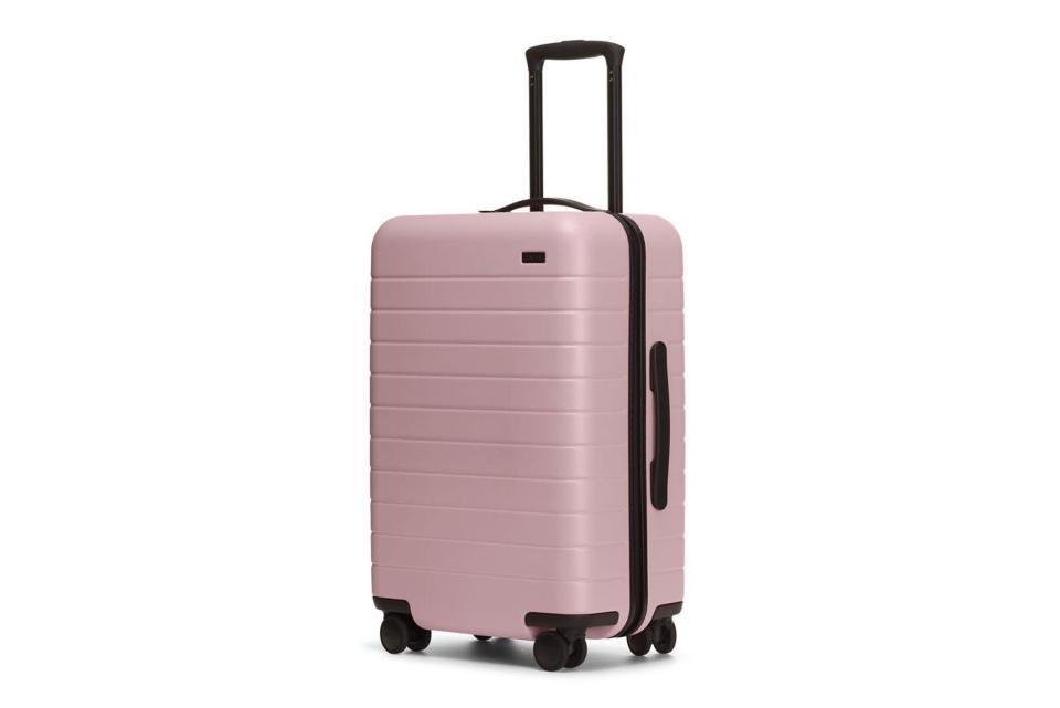 Pink Away hardside luggage