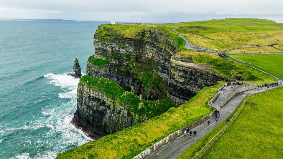 The Cliffs of Moher are one of the most visited sites in Ireland (Getty Images)