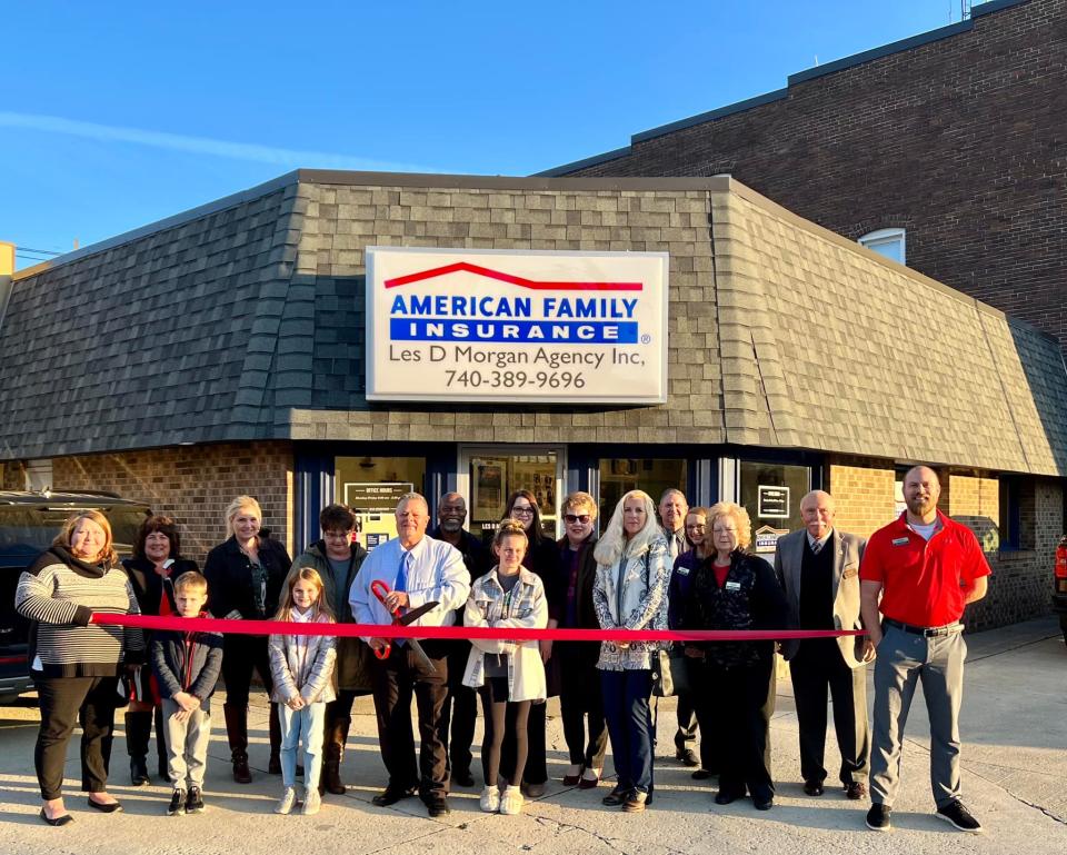 Les D Morgan Agency Inc. with American Family Insurance held a ribbon cutting ceremony this week to celebrate the opening of its new location at 149 W. Church St.