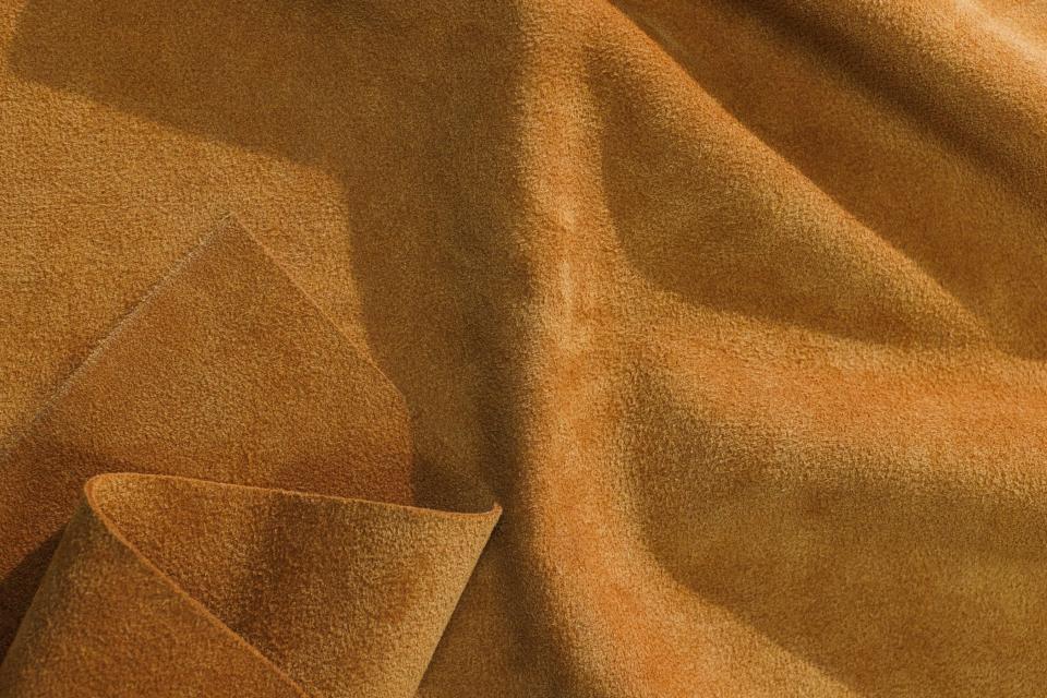 Bio-Vera is a sustainable, animal-free biomaterial that looks, feels and naturally ages like traditional leather, suede or chamois, per Modern Meadow, and aims to revolutionize the transportation, footwear, interior design and wall coverings sectors.