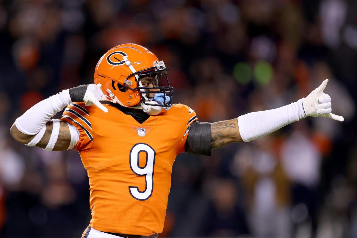 Chicago Bears to debut new all-orange uniforms vs. Washington Commanders on  'TNF'