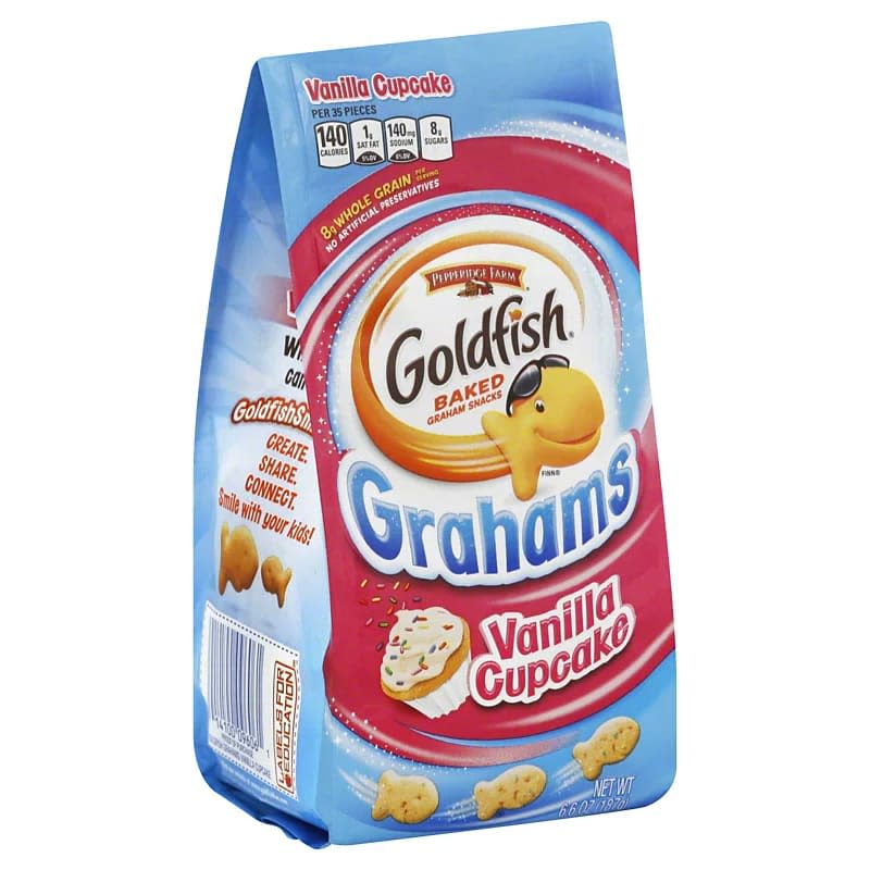 Goldfish Grahams: Let's just say we don't care for these. (Campbell's)