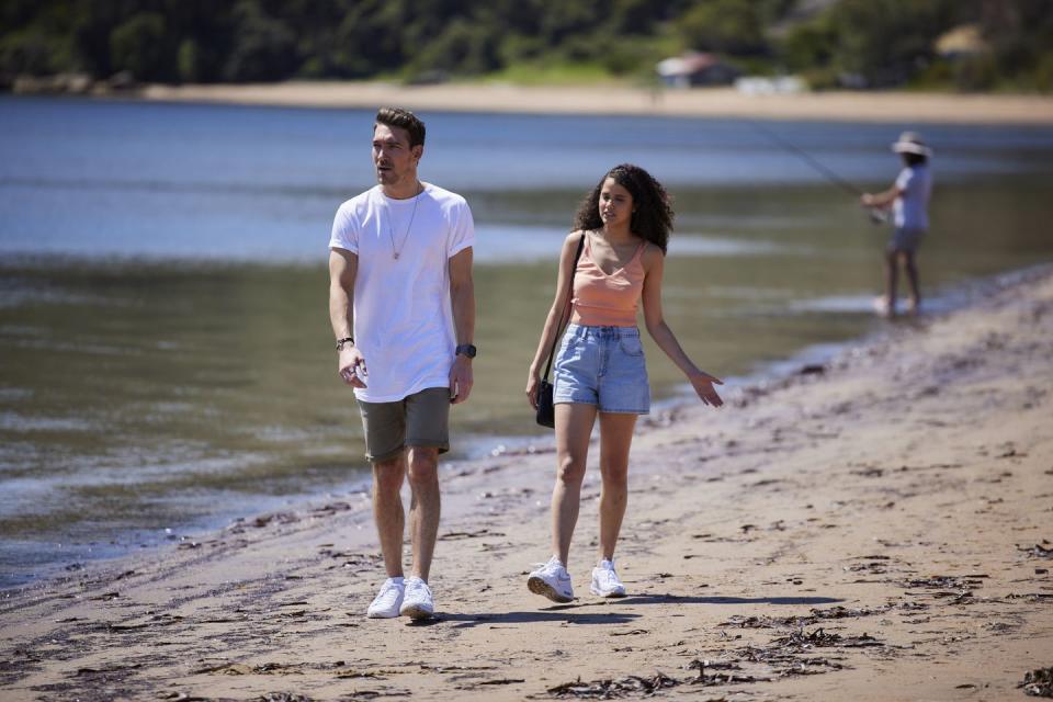 xander and rose delaney in home and away