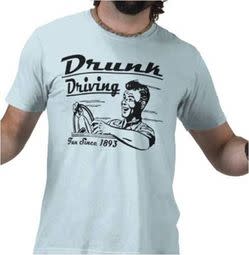 drunk driving t-shirt