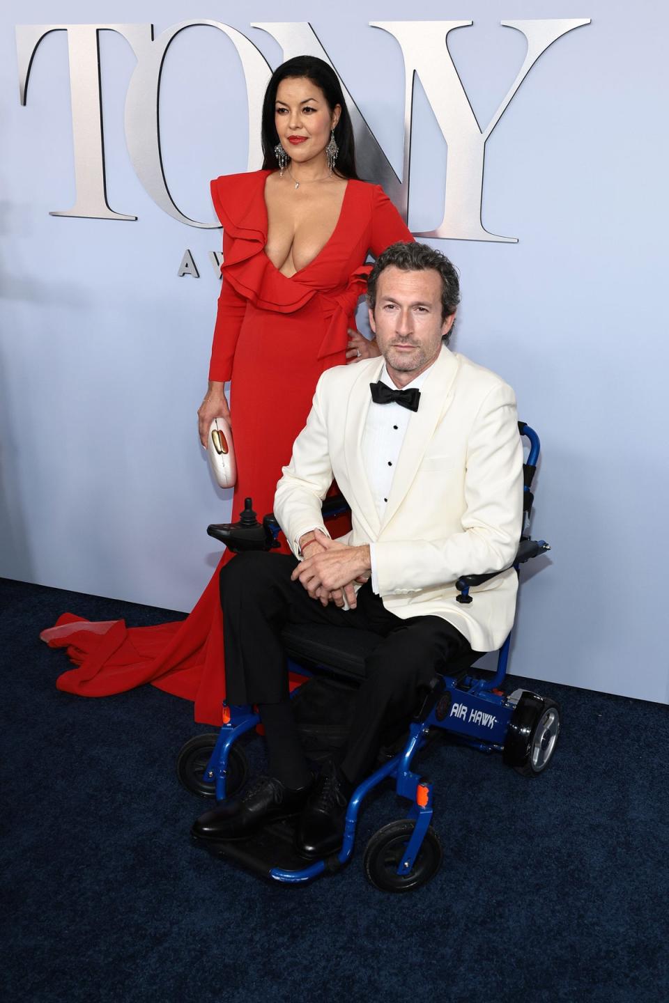 ‘I don’t believe it’s terminal. I believe I’m going to beat it,’ Aaron Lazar said of his ALS diagnosis in January (Getty Images for Tony Awards Productions)