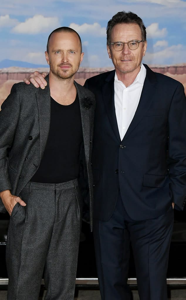 Aaron Paul, Bryan Cranston 