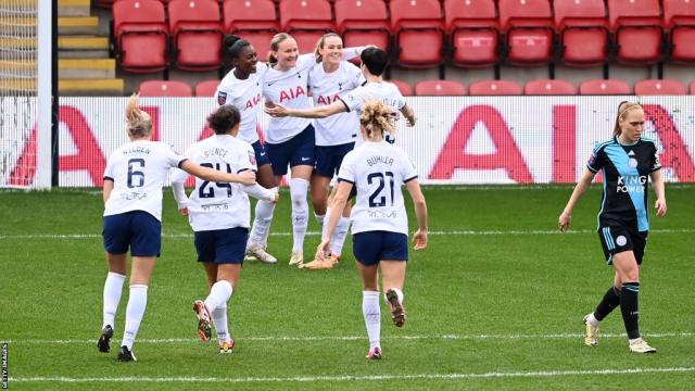 Tottenham 1-0 Leicester: Matilda Vinberg's early goal earns Spurs win -  Yahoo Sports