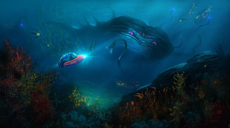 Subnautica deep sea