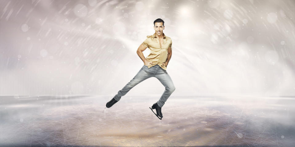 This image and the information contained herein is strictly embargoed until 00.01 Tuesday 11th January 2022

From Lifted Entertainment

Dancing on Ice: SR14 on ITV and ITV Hub

Pictured: Andy Buchanan.

This photograph is (C) ITV Plc and can only be reproduced for editorial purposes directly in connection with the programme or event mentioned above, or ITV plc. Once made available by ITV plc Picture Desk, this photograph can be reproduced once only up until the transmission [TX] date and no reproduction fee will be charged. Any subsequent usage may incur a fee. This photograph must not be manipulated [excluding basic cropping] in a manner which alters the visual appearance of the person photographed deemed detrimental or inappropriate by ITV plc Picture Desk.  This photograph must not be syndicated to any other company, publication or website, or permanently archived, without the express written permission of ITV Picture Desk. Full Terms and conditions are available on the website www.itv.com/presscentre/itvpictures/terms

For further information please contact:
james.hilder@itv.com / 0207 157 3052