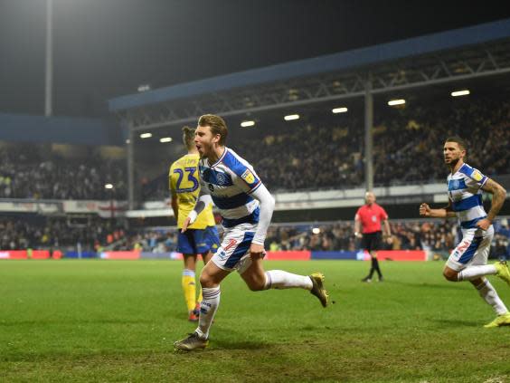 Freeman celebrates scoring against Leeds (Getty)