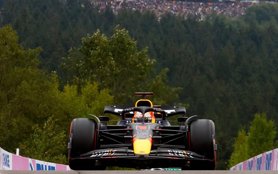 Formula One F1 - Belgian Grand Prix - Spa-Francorchamps, Spa, Belgium - August 26, 2022 Red Bull's Max Verstappen during practice REUTERS/Stephane Mahe - REUTERS