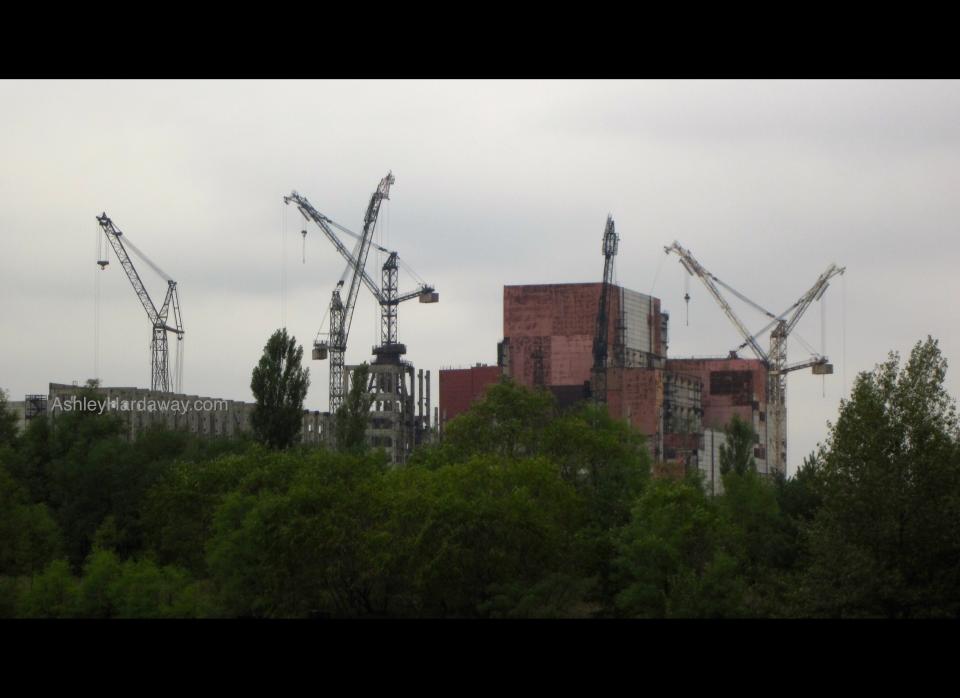 Chernobyl Construction.   Photo via Ashley Hardaway 