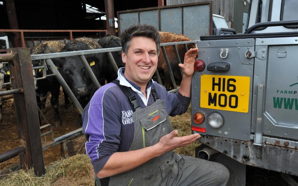 olly hares farm number plates - Jay Williams