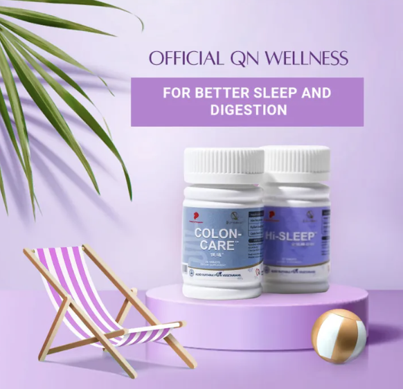 [TRAVEL KIT] QN Wellness - Hi-Sleep & Colon Care. PHOTO: Lazada