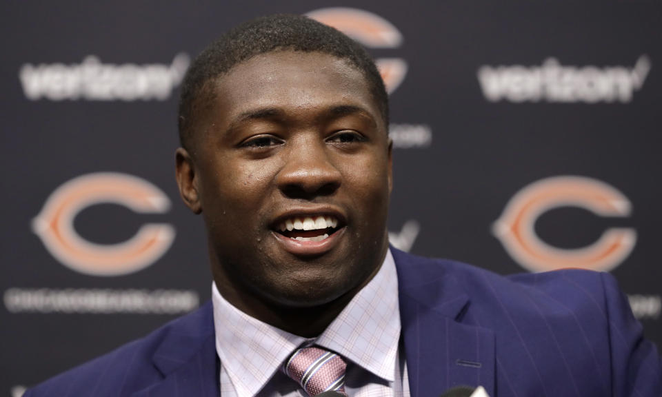 Chicago Bears first-round draft pick, University of Georgia linebacker Roquan Smith, had his car broken into over the weekend. (AP)