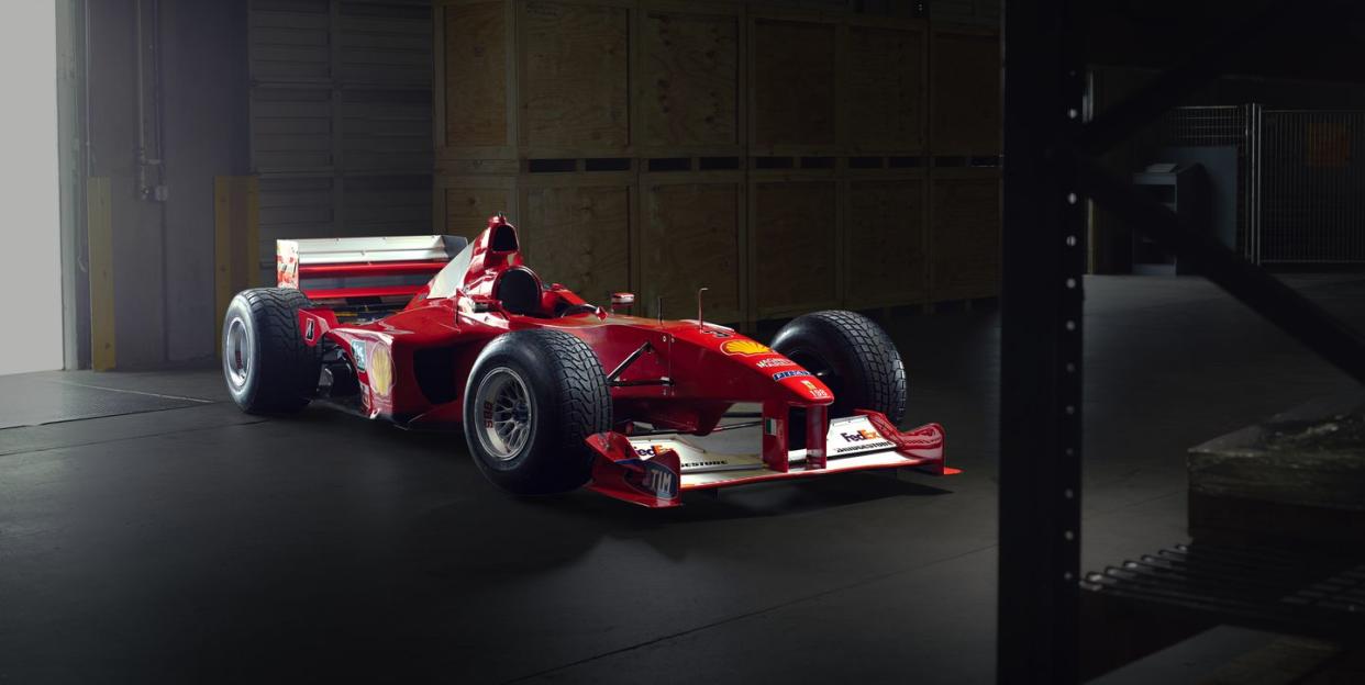 2000 ferrari f1 car