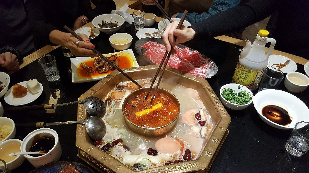 Shu JiuXiang Hot pot Restaurant Chengu china