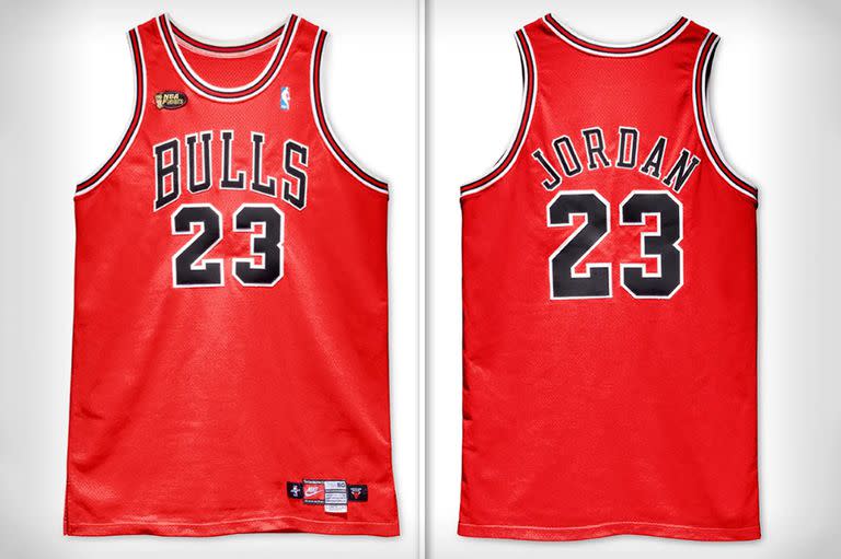 El detalle de la camiseta de Michael Jordan vendida este jueves en más de 10 millones de dólares