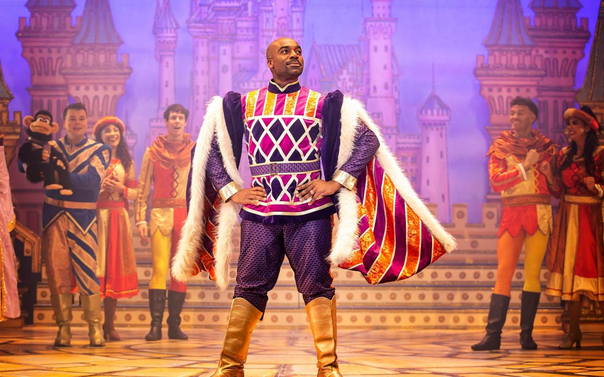 Ore Oduba plays Prince Michael in Sleeping Beauty - Pamela Raith Photography