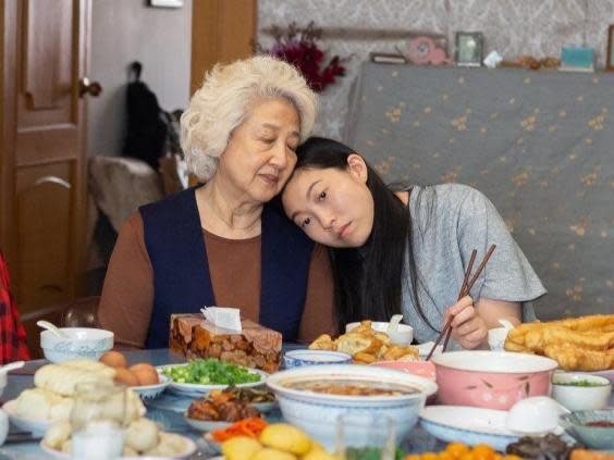 As hilarious as it is tragic: Zhao Shuzhen and Awkwafina in ‘The Farewell’ (A24)