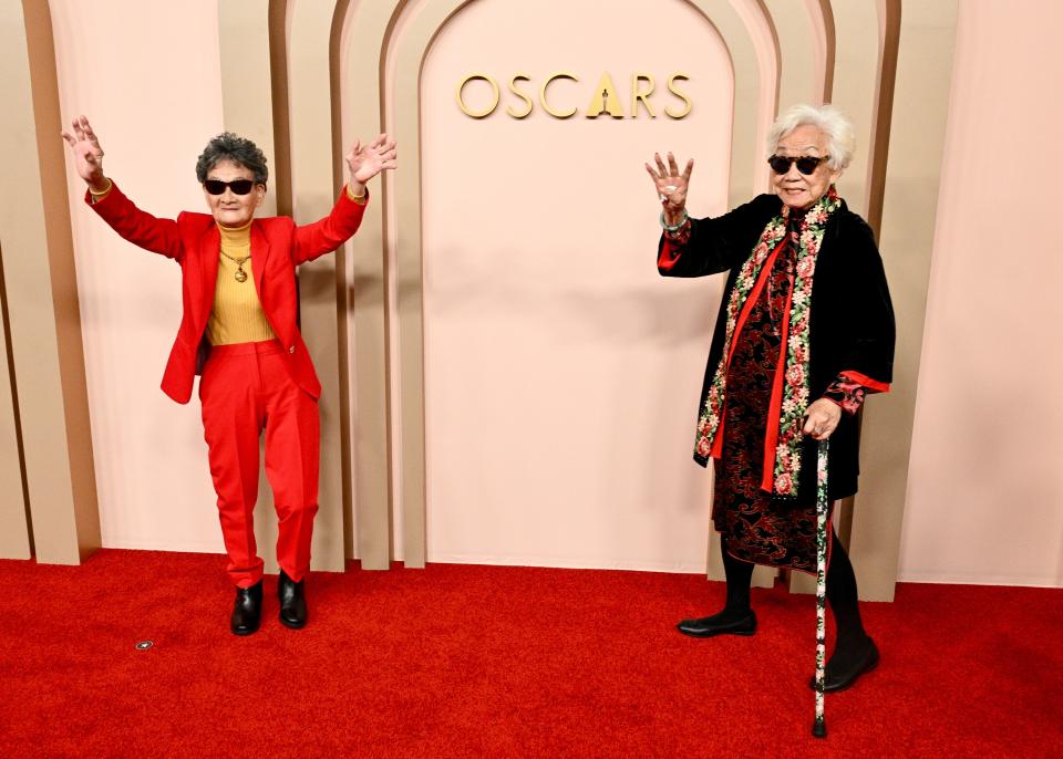 As they proved at the Oscars Nominee Luncheon in February, Chang Li Hua and Yi Yan Fuei are red-carpet naturals.