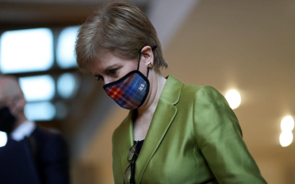 Scottish First Minister Nicola Sturgeon - REUTERS/Russell Cheyne