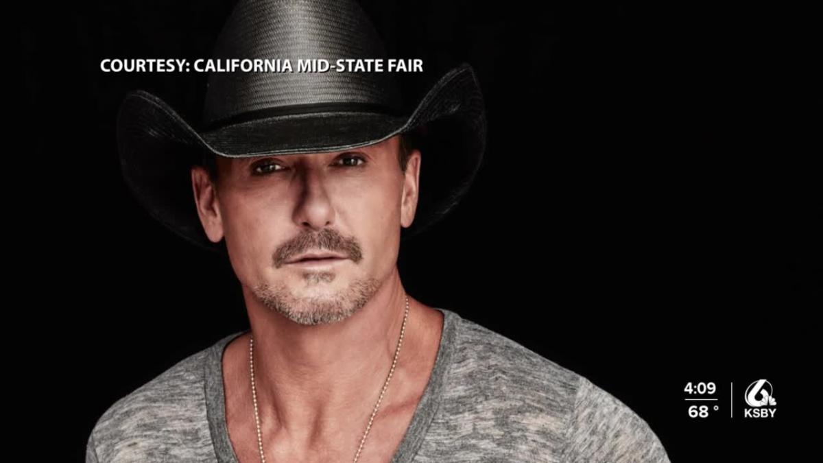 Tim McGraw returning to the MidState Fair this summer