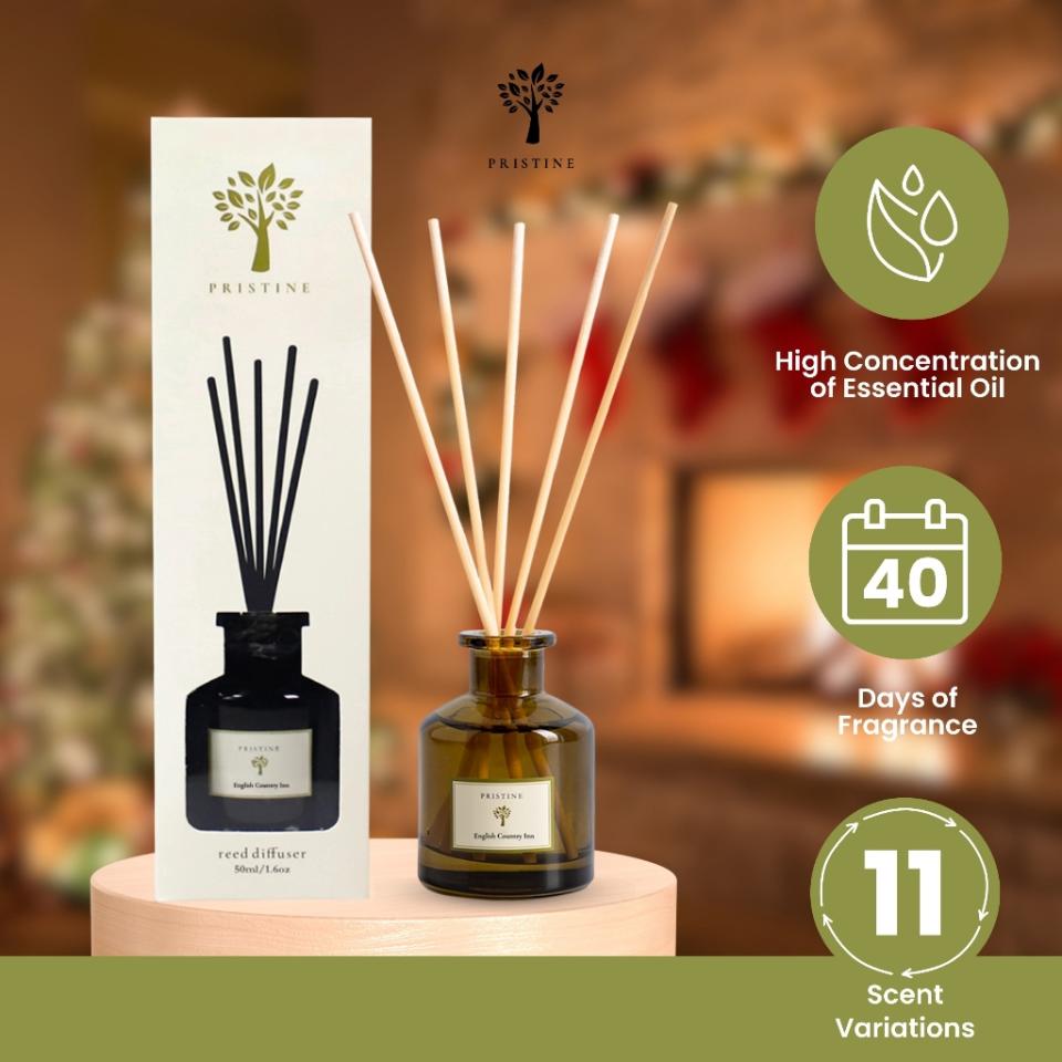 Pristine Reed Diffuser | Hotel & Garden | Essential Oil | 50ml. (Photo: Shopee SG)