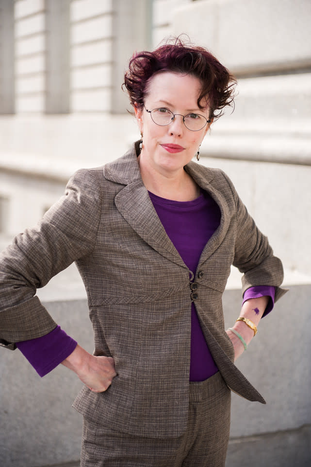 Voter in San Francisco, California