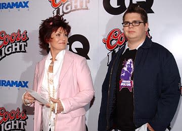 Sharon Osbourne and Jack Osbourne at the LA premiere of Miramax's Kill Bill Vol. 2