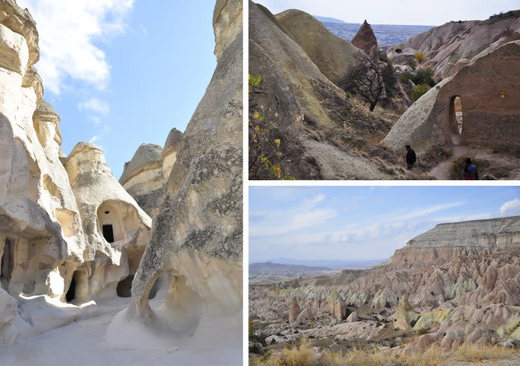 Hiking in Cappadocia. [Photo: Erica Rae Chong]