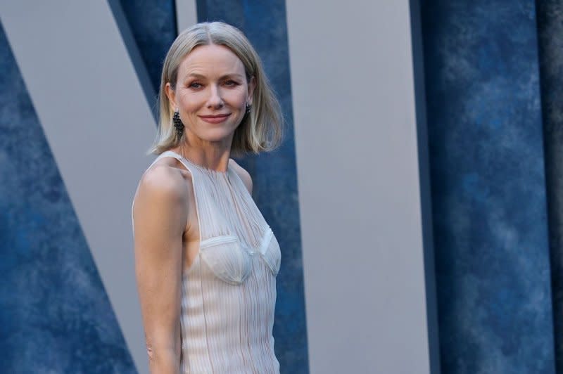 Naomi Watts attends the Vanity Fair Oscar party in March. File Photo by Chris Chew/UPI