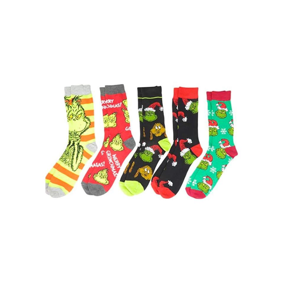 The Grinch Christmas Socks