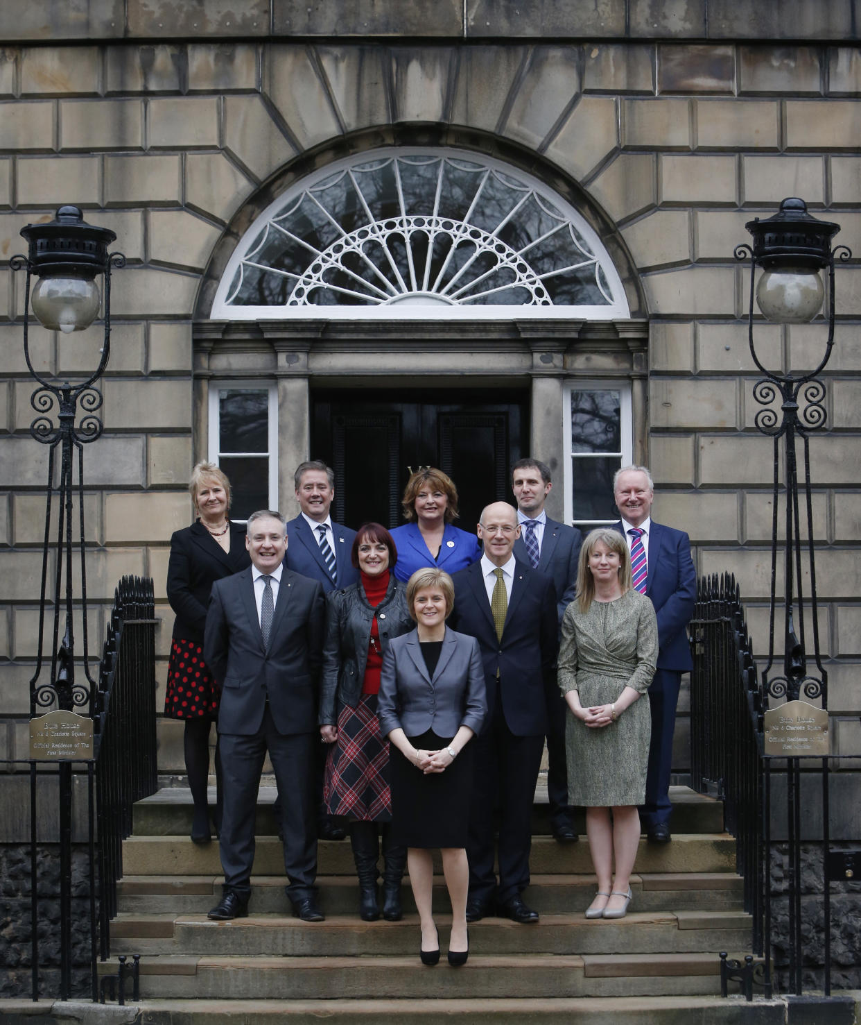 Nicola Sturgeon was the first Scottish first minister to ensure that half of all cabinet members were female (Danny Lawson/PA)