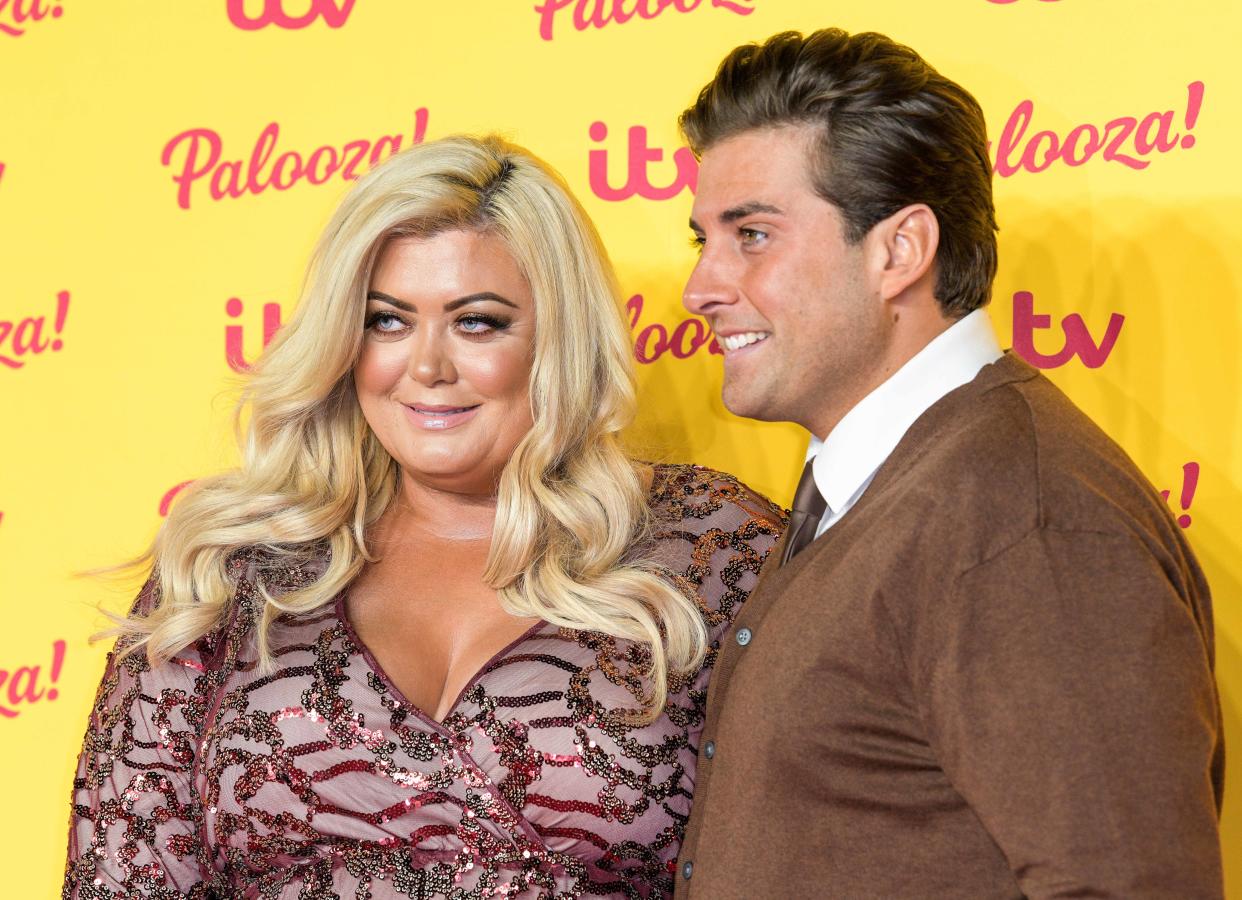 Gemma Collins and James Argent attend ITV Palooza!, Royal Festival Hall, Southbank, London.
