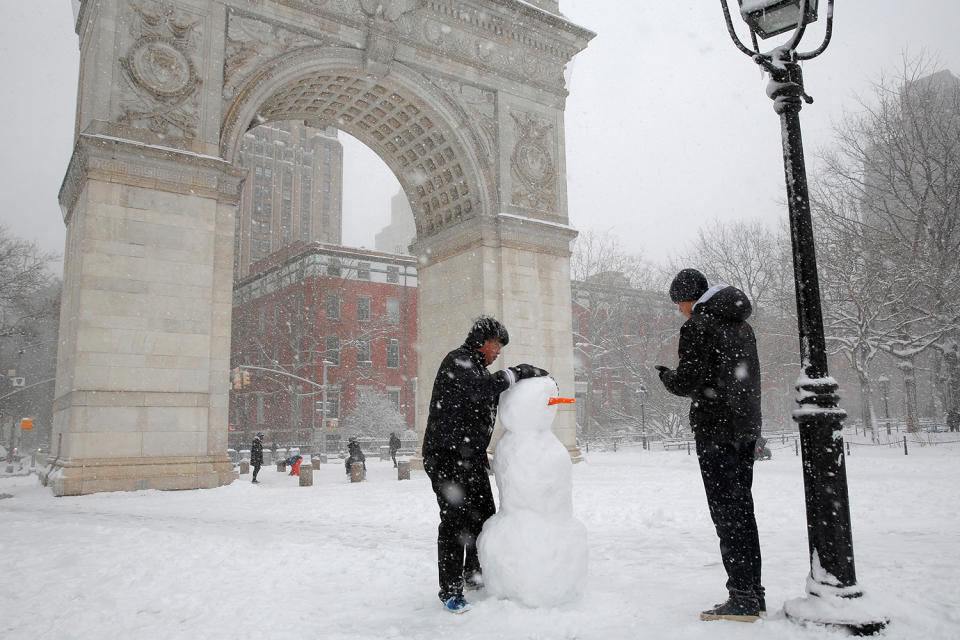 Winter snow storm smacks Northeast U.S.