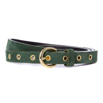 Hobbs Belt: Bottle Green: Fashion Trend