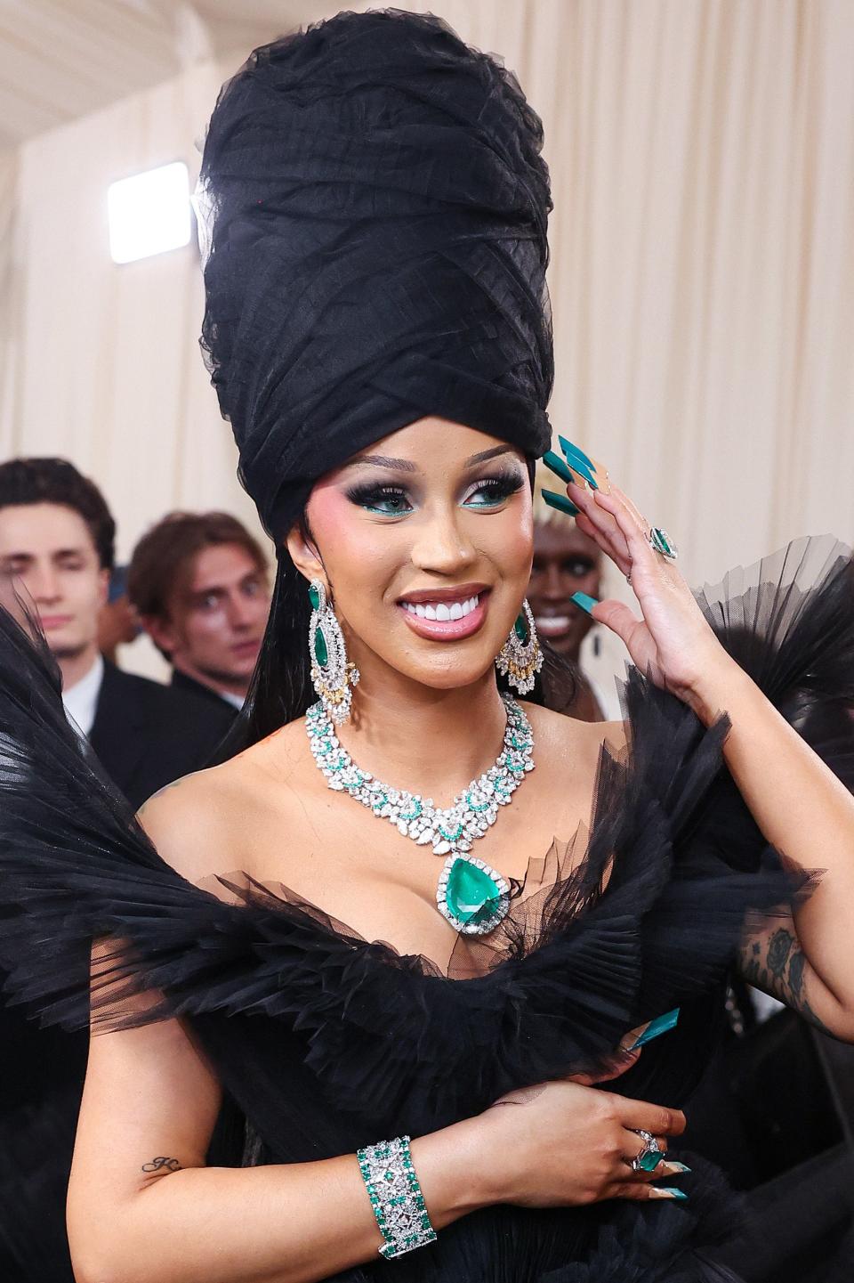 NEW YORK, NEW YORK - MAY 06: Cardi B attends The 2024 Met Gala Celebrating "Sleeping Beauties: Reawakening Fashion" at The Metropolitan Museum of Art on May 06, 2024 in New York City. (Photo by Mike Coppola/MG24/Getty Images for The Met Museum/Vogue)