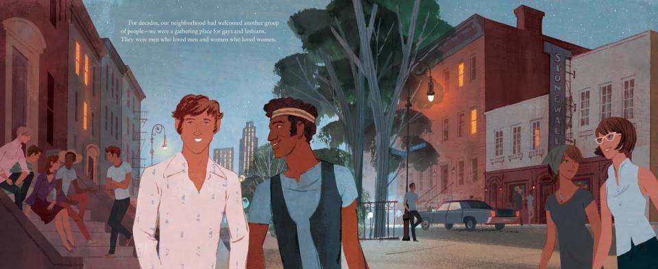 Featuring illustrations by Jamey Christoph, the book&nbsp;tells the Stonewall story from the perspective of the inn itself. (Photo: Jamey Christoph, Random House)