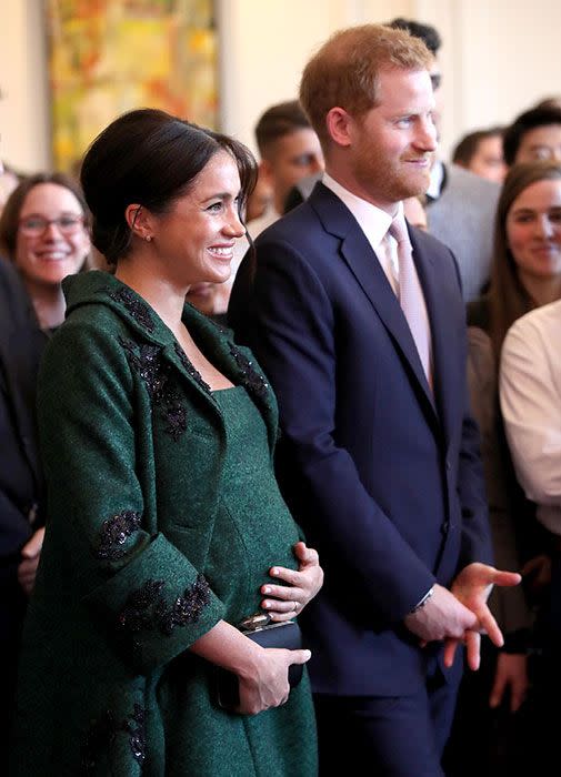 meghan markle pregnant alongside prince harry