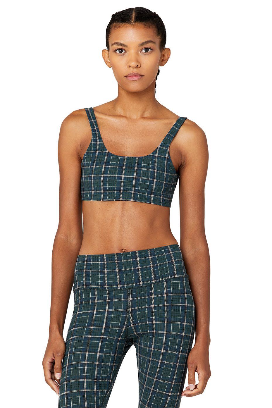 5) Occasion Bra in Forest Plaid