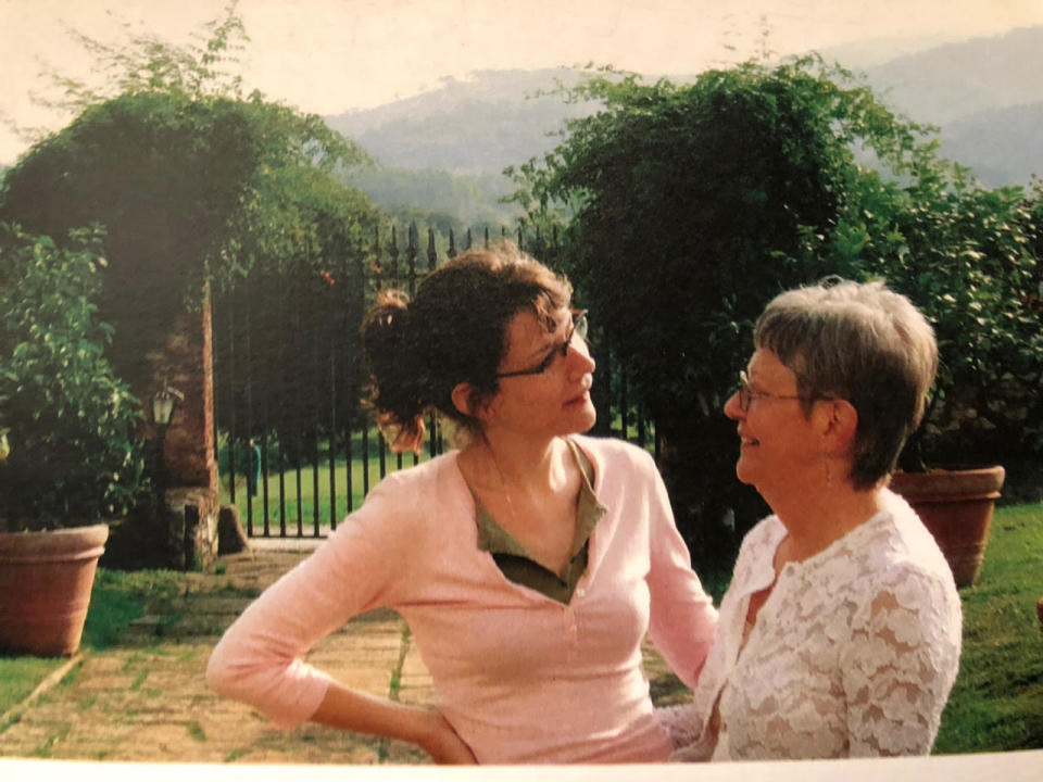 Sara Schaefer and her mother, Billie.