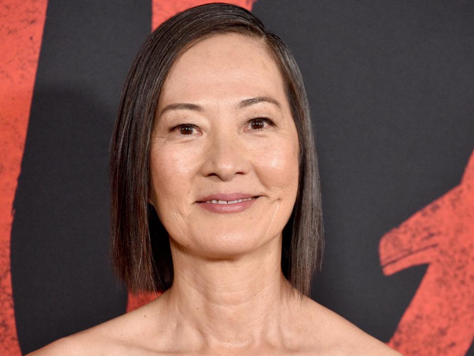 Rosalind Chao attends the Premiere Of Disney's "Mulan" on March 09, 2020 in Hollywood, California.