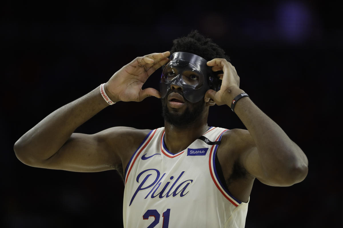 Official Philadelphia 76ers joel embiid mvp 2023 signatures and t