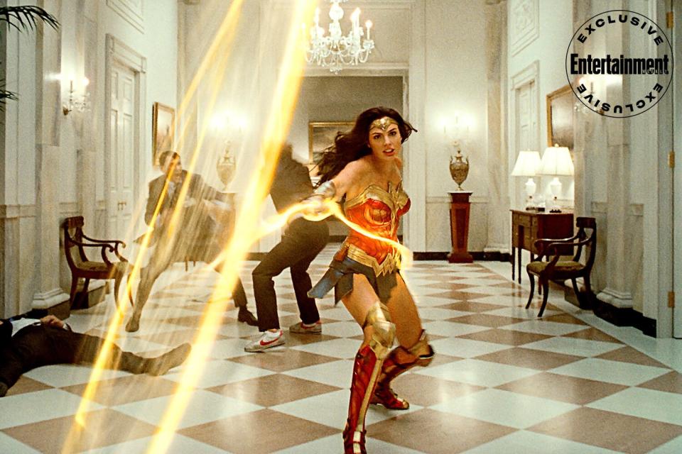 Wonder Woman takes her Lasso of Truth to the capital.
