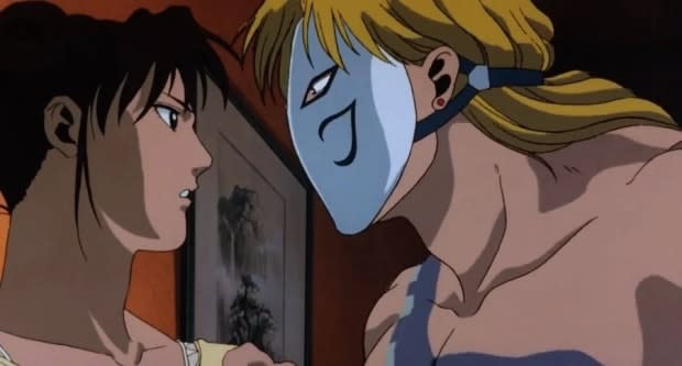 Chun-Li and Vega in "Street Fighter II: The Animated Movie"<p>Group TAC</p>