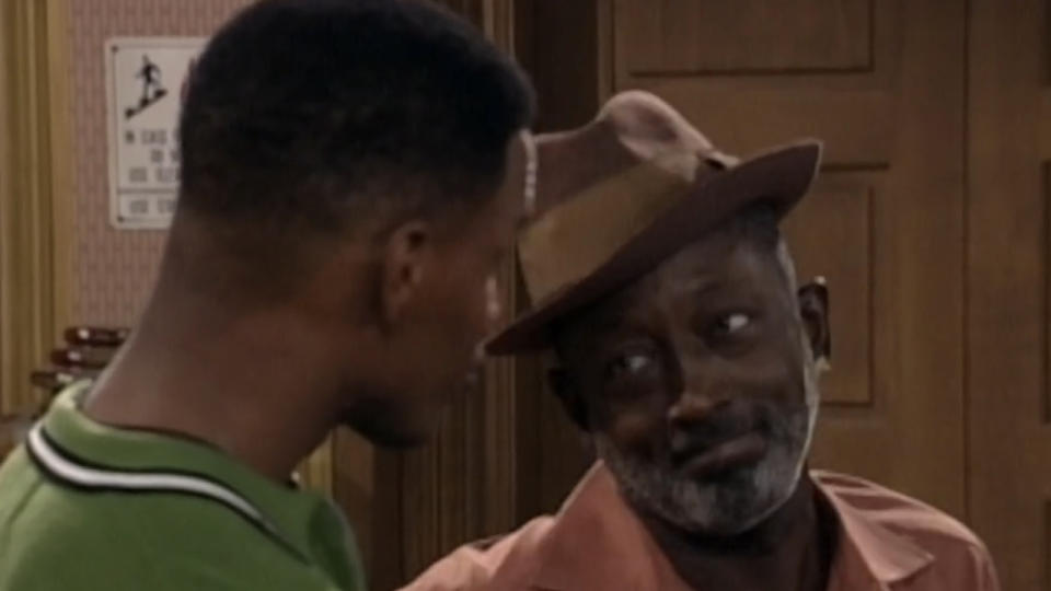 Jamie Foxx and Garrett Morris on The Jamie Foxx Show