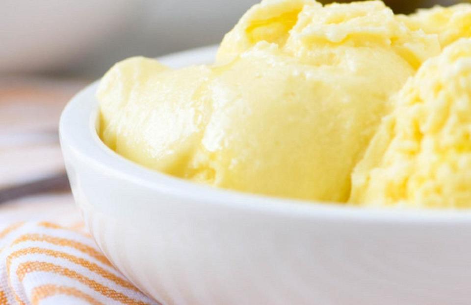 <p>Olive oil is a celebrated part of Hanukkah, and this olive oil ice cream is a great way to work it into dessert. Just because Hanukkah is observed during the winter does not mean you cannot enjoy a rich and chilly bowl of homemade <a href="https://www.thedailymeal.com/eat/most-searched-ice-cream-america?referrer=yahoo&category=beauty_food&include_utm=1&utm_medium=referral&utm_source=yahoo&utm_campaign=feed" rel="nofollow noopener" target="_blank" data-ylk="slk:ice cream;elm:context_link;itc:0;sec:content-canvas" class="link ">ice cream</a>. </p> <p><a href="https://www.thedailymeal.com/best-recipes/lemon-olive-oil-ice-cream?referrer=yahoo&category=beauty_food&include_utm=1&utm_medium=referral&utm_source=yahoo&utm_campaign=feed" rel="nofollow noopener" target="_blank" data-ylk="slk:For the Lemon Olive Oil Ice Cream recipe, click here.;elm:context_link;itc:0;sec:content-canvas" class="link ">For the Lemon Olive Oil Ice Cream recipe, click here.</a></p>